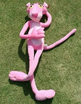 60CM Mielas Mielas 60cm Dydžio Pink Panther Iškamšos, Pliušiniai Žaislai Pantera Pliušinis Žaislas