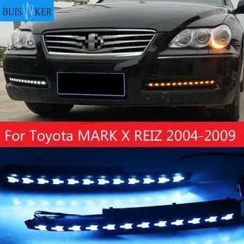 1 Pora DRL LED DRL Šviesos važiavimui Dieną Priešrūkinis Žibintas Toyota ŽENKLAS X REIZ 2004-2009 m.