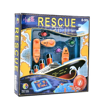 48 Problemas 3D Valtis Laivo Modelį Jūrų Gelbėjimo Planą gelbėjimo IQ Mokymo Smart Board Games Švietimo Dėlionės, Žaislai, Dovanos
