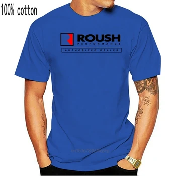 Naujas Roush Logotipas Vyrai T-Shirt 