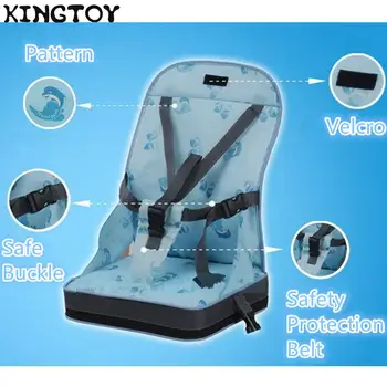 Valgomojo Kėdė Cushon Su maišeliu Išardomas Nešiojamas Vaikų Valgomojo Kėdės Pagalvėlę, Booster Seat Kūdikių Maitinti Kėdė 36889