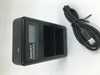 LCD USB Dual Baterijos Kroviklis Sony NP-FZ100 ILCE-9 A9 A7RIII A7III a7RM3