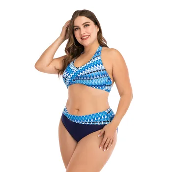 2020 m. Moteris Seksuali Bikini Komplektas Push Up Moterų maudymosi kostiumėlį, maudymosi Kostiumėliai, Plaukti Atskiras Dviejų dalių Brazilijos Maudymosi Kostiumas Didelis, Plius Dydis XXXXL