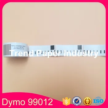 200 x rolls Dymo 99012 Etiketės Suderinama Dymo 99012 adresas etiketės etiquetas