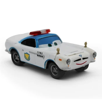 Pixar Cars 2 Policijos Leidimas Finn Mcmissile 1:55 Masto Diecast Metalo Lydinio Modle Mielas Žaislai Vaikams Dovanos Žaibas McQueen