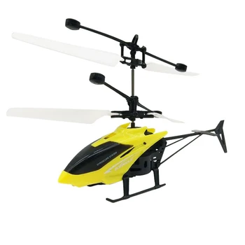 Vaikams Mini RC Drone Skristi RC Sraigtasparnis lėktuvas su LED Šviesos Pakabos Indukcijos Žaislas Sraigtasparnis, Nuotolinio Valdymo Žaislai Childre