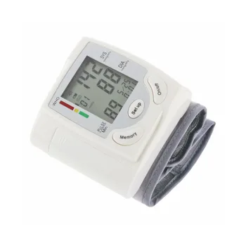 Auto LCD Skaitmeninis žasto kraujospūdžio Matuoklis Riešo BP Home Širdies Ritmas, Pulso Monitorių su Manžetai Sveikatos Priežiūros Priemonė