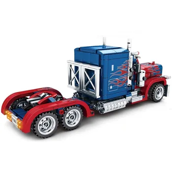 Sunkiųjų Sunkvežimių Automobilio Nustatyti Kūrėjas Įrangos Pardavimas, Biuro Įrangos Roboto Modelį, Statyba Blokai Berniukai Gimtadienio Dovanos Vaikams Švietimo Žaislai