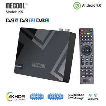 MECOOL Naujas K5 Smart Tv Box 