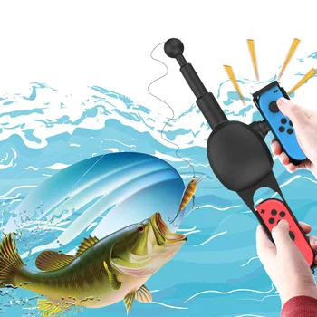 Pereiti Meškere Nintendo Jungiklis Džiaugsmas-Con Valdytojas Gamepad Žvejybos Žaidimas Rinkinys Ace Žvejys Bass Pro Shops Priedai