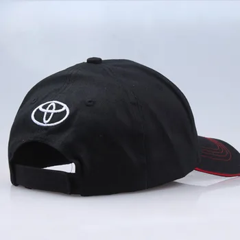 Didmeninė Beisbolo kepuraitę Toyota Siuvinėjimo Atsitiktinis Kaulų Snapback Skrybėlę Vyras Lenktynių Bžūp logotipas Motociklų Sporto skrybėlę Trucker kepurės