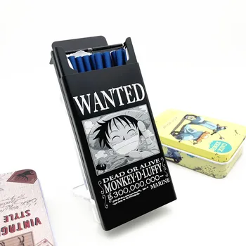 Alalinong VIENAS GABALAS Norėjo Luffy Zoro Ace Nami Metalo Cigarečių Atveju, Cigarečių Dėžutės Viršelis Purvinas Rūkymas Organizatorius Animacija