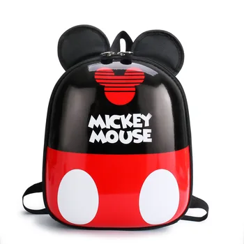 Disney Mickey mouse Vaikų mokyklos maišą darželyje, berniukas, mergaitė baby kuprinė 2-5 minnie mielas animacinių filmų kiaušinio lukšto kuprinė