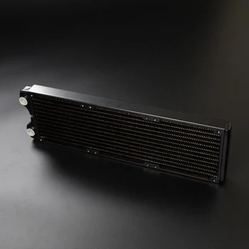 Syscooling PT360 vario radiatorius, 27mm storis 360mm radiatorių įrengti 3 ventiliatoriai su G1/4 sriegis