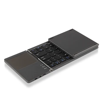 HUWEI Mini Sulankstomas Bluetooth Klaviatūrą su Touchpad Dėl KOLEGA A1K Realme Reno 2 Z 2Z 2F X2 5 Pro X C2 A9 A5 A11X XT Telefono dėklas