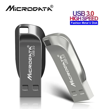 USB 3.0 Metalo Flash Drive 32GB 64GB 128GB Pendrive Vandeniui usb flash drive, Pen 16 GB USB 