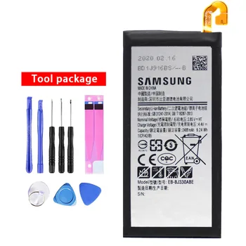 Originalios Baterijos Samsung Galaxy j3 skyrius 2017 SM-J330 J3300 SM-J3300 SM-J330F SM-J330FN SM-J330G SM-J330L 2400mAh EB-BJ330ABE