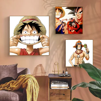 Dažų numeris meno tapybos numeriai Ranka-dažytos Japonų anime One Piece namo koridorius, dekoratyvinis dažymas