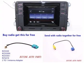 RCD330 RCD510 RCD330G RCN210 CD Grotuvas MIB Automobilių BluetoothUSB MP3 Radijo Nauji Aukštos Versija Golf 5 6 Jetta CC, Tiguan Passat CC