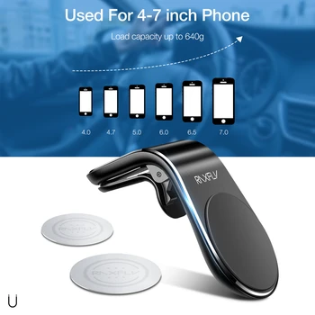RAXFLY Magnetinio Automobilinis Telefono Laikiklis iPhone Samsung 