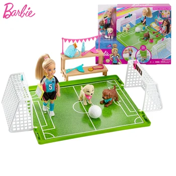 Originalias Barbie Lėlės Futbolo Playset 