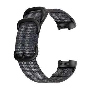 Už Fitbit Mokestis 3 Nailono Watchbands Mados Atsitiktinis Sporto Dirželio Pakeitimo Apyrankę, juostą Imti 4 SE Žiūrėti Priedai