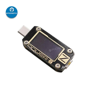 USB Testeris GALIA-Z USB Digital Voltmeter PD Greito Įkroviklio Įtampa Srovės Tipas-C KM001 Matuoklis Galia Banko Detektorius