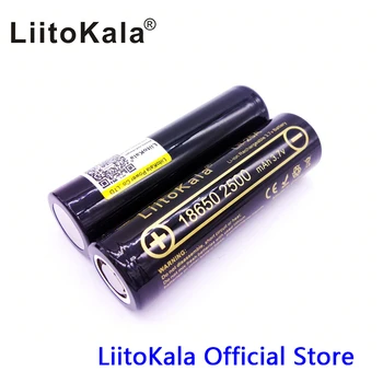 2019 HK LiitoKala Lii-25A 3,6 V 18650 2500mAh INR18650-25R Li-ion Baterija Max 10A Išleidimo Elektroninių Cigarečių