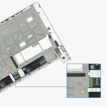 SRJTEK 10.1 LCD Lenovo B8000 Jogos Tabletė 10 60047 LCD Ekrano Matricos Ekranas Touch 