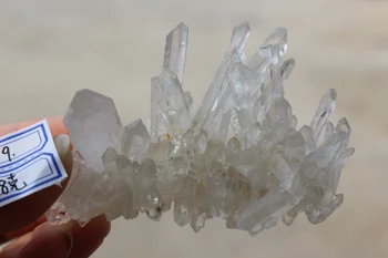 78g Gamtos.Baltos spalvos kvarco kristalo lazdelė TAŠKO mėginių GYDYMO
