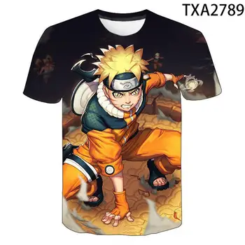 2020 naujausias mados Naruto marškinėliai vyriški moteriški 3D T-shirt Naruto cosplay palaidinukė Naruto kilnojamojo pobūdžio, T-marškinėliai, vyriški viršų