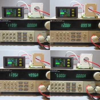 Skaitmeninis Multimetras DC 0-90V 0-100A Voltmeter Ammeter Galia Stebėti w Salė Jutiklis W-parduotuvė D24_D