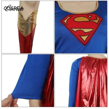 Vaikai Vaikų Mergaičių Super Mergina Šalies Super Moters, Tėvų-vaikų Cosplay Kostiumų Vaikų Diena, Helovinas Fancy Dress Superhero Kaina
