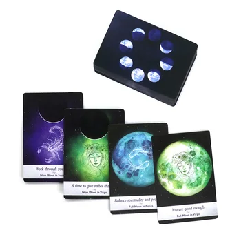 Taro kortos kaladėje, moonology , visata, meditacija būrimą oralce kortų žaidimų rekomendacijos, paslaptingas skaityti ateityje xams dovanos