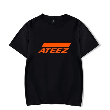 ATEEZ T-shirt marškinėlius Viršūnes Hongjoong Seonghwa Yunho Yeosang San Mingi Wooyoung Jongho Kpop grupės ATEEZ Paauglys Z
