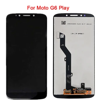 Originalus G6 LCD Motorola G6 Žaisti Ekranas Su Rėmo 5.9