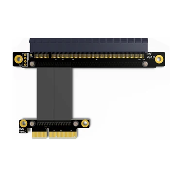 PCIe 3.0 x4, kad x16 ilgiklis 32G/bps PCI-E 4x 16x GTX1080Ti Grafika SSD RAID Kortelės Extender Konversijos Kabelis PCI Express
