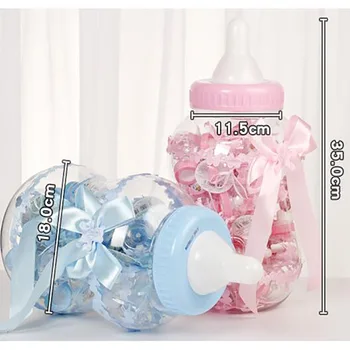 Maitinimasis-butelio Formos Saldainių Dėžutė Krikšto Krikštynų Dovanų Dėžutėje Gimtadienio Baby Shower Partija Pasisako