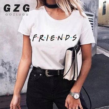 2019 naujas mados medvilnės draugų tv tee marškinėliai femme moteriški marškinėliai moterims marškinėlius leopard marškinėliai moterims trumpomis rankovėmis tee marškinėliai
