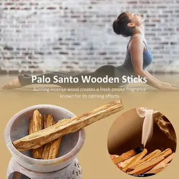 PERU Palo Santo Natūralių Smilkalų Lazdelės Medienos Blokai Valymo Valymo Gijimo Meditacija Ir Įtempių