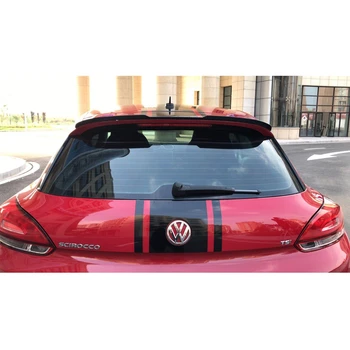 ABS medžiagos Volkswagen Scirocco standartinis Dvivietis black galinis stogo aptakas lūpų uodegos 2009 - 2013 m. Ne R