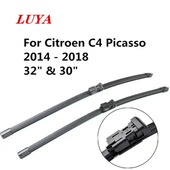 LUYA Valytuvo Automobilio priekinio, galinio stiklo valytuvų Dėl Citroen C4 Picasso m. m. 2016 m. 2017 m. 2018 m dydis 32