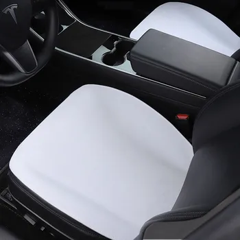 Flanelė Minkštų sėdynės padengti Tesla Model 3 X S Pilna serija Aptemptas šilta pagalvėlė Automobilių modifikuotų interjero aksesuarų apdaila