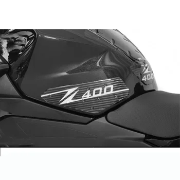 2019 Motociklo 3D Emblema Kuro Bako Traukos Pusėje Mygtukai Kelio Danga Decal Apsauginiai Lipdukai Kawasaki Ninja 400 Z400 2018