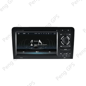 Automobilis Stereo-Audi A3 2003-2011 Android 10.0 Radijo Multimedija IPS Lietimui jautrų ekraną, GPS Navigaciją Headunit DVD Grotuvas, WIFI Carplay