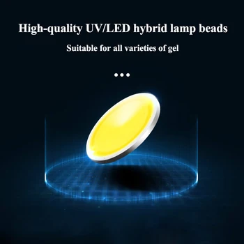 Didelės Galios Ledo Lempos 180W/168W/54W UV LED Nagų Lempa Profesionali Nagų lako Džiovintuvas Nagų Dailės Gelio Dažų Kietinimo Lempa Nagų Dailės Priemonės