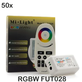 NEMOKAMAI DHL 50sets/daug Mi-Light serijos RGBW/RGB RF Valdytojas 2.4 G Bevielio FUT028 IBOX2