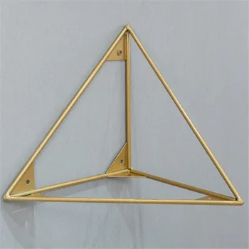 Trikampio Kampas, Pertvaros Laikiklis Aukso Baldai Clapboard Stalčiuko Sienos Lentynos Montuojamas Guolis Paramos Dekoro Įrengimas