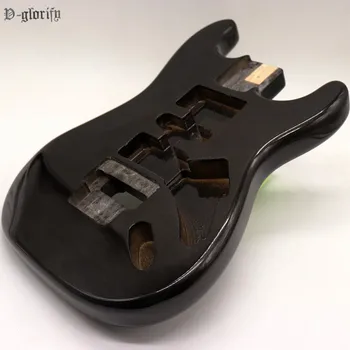 2020 naujas metallic black ST gitara kūno ir Floyd Rose Frezavimo ST gitara kūno didmeninės