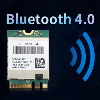 Belaidžio Hackintosh Bcm94352Z Bcm94360Ng WiFi Kortelės Ngff M. 2 1200 Mbps Bluetooth 4.0 Ngff 802.11 Ac WLAN Adapteris Dw1560